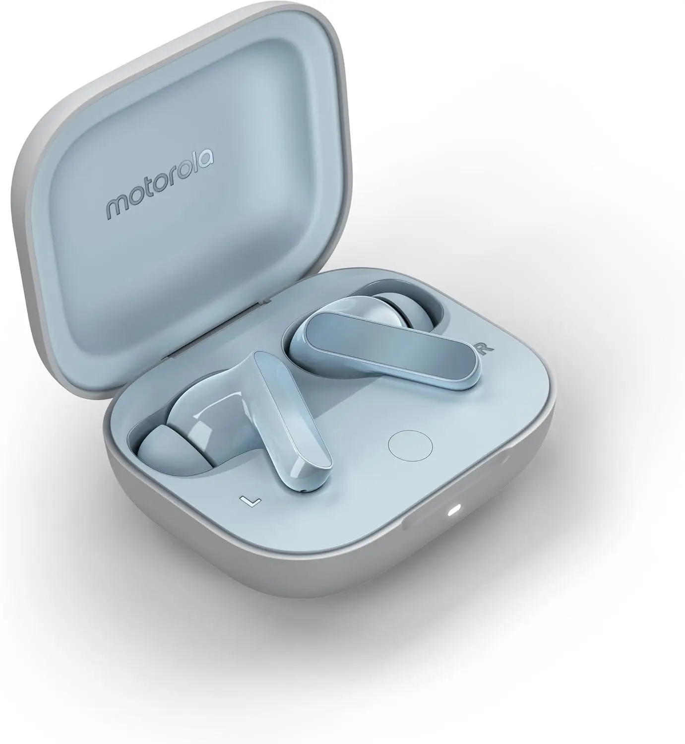 Audífonos Motorola Moto Buds, Audífonos Motorola Moto Buds con cancelación de ruido. Foto: Cortesía