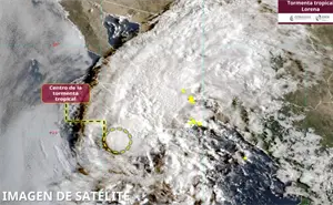 ¡Paraguas a la mano! Baja California tendrá lluvias intensas por el ciclón tropical Lorena