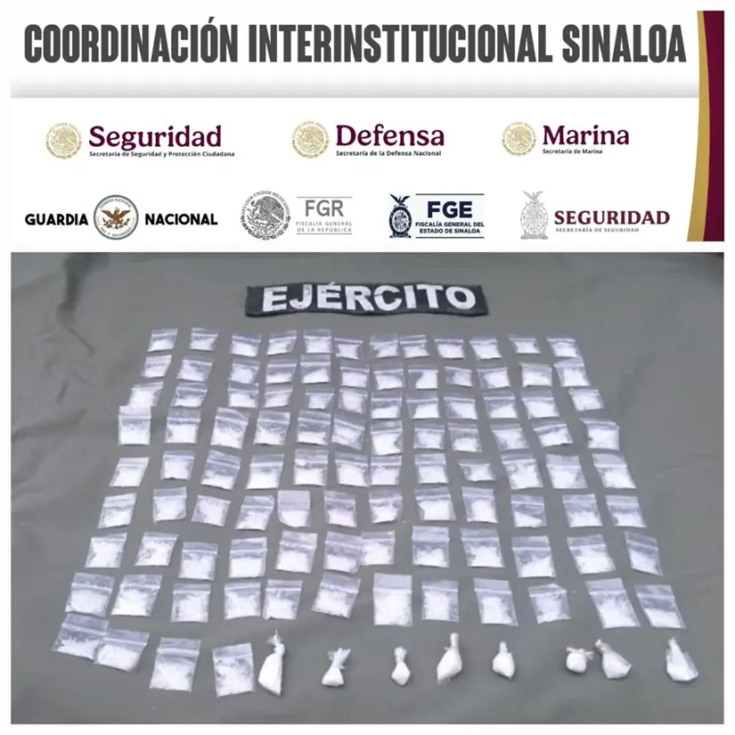 Droga decomisada Droga decomisada