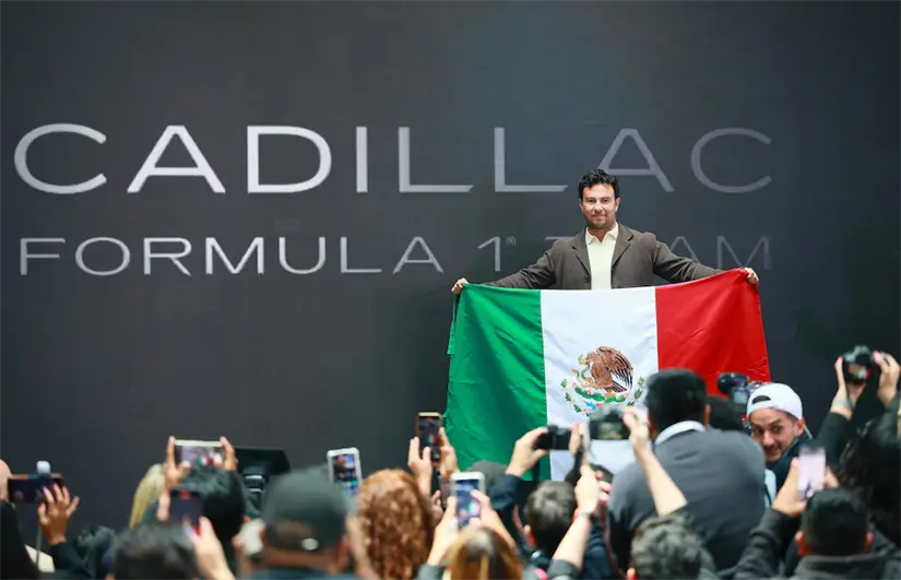 Checo Pérez se une a Cadillac para la Fórmula 1 en 2026 Checo Pérez se declaró listo para la carrera. Foto: Cortesía