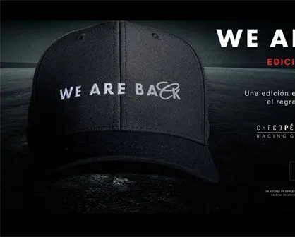 MAJA Sportswear celebra regreso de Checo Pérez a Fórmula 1 con gorra especial; Esto cuesta
