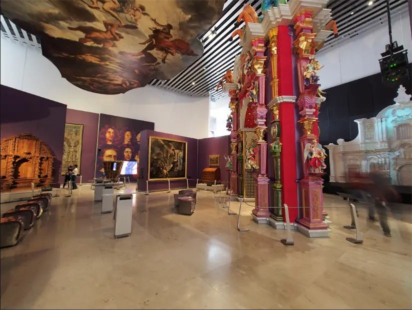 Museo Internacional del Barroco en Puebla. Foto: cortesía Museo Internacional del Barroco en Puebla. Foto: cortesía.