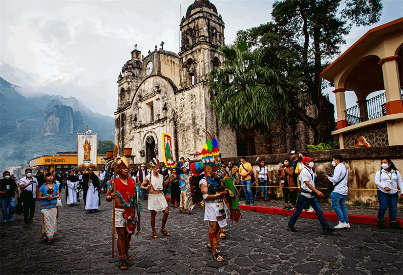Tepoztlán festeja cada 8 de septiembre a la Virgen de la Natividad. Foto: Cortesía.