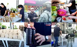 ¡Solidaridad que contagia! Cenaduría La Escondida apoya a militares en Culiacán con alimento y corazón