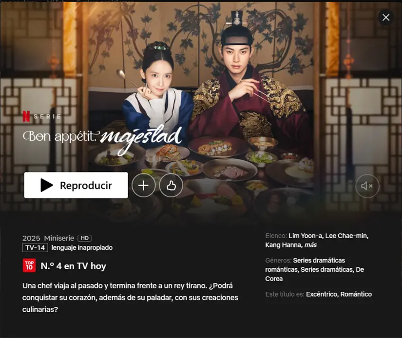 Puedes disfrutar de la serie surcoreana Puedes disfrutar de la serie surcoreana
