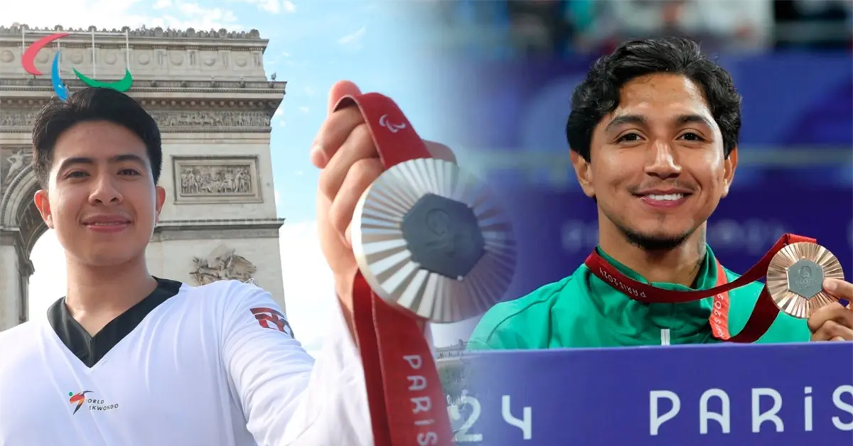 Juan Diego García y Luis Mario Nájera rememoran medallas en Paralímpicos París 2024