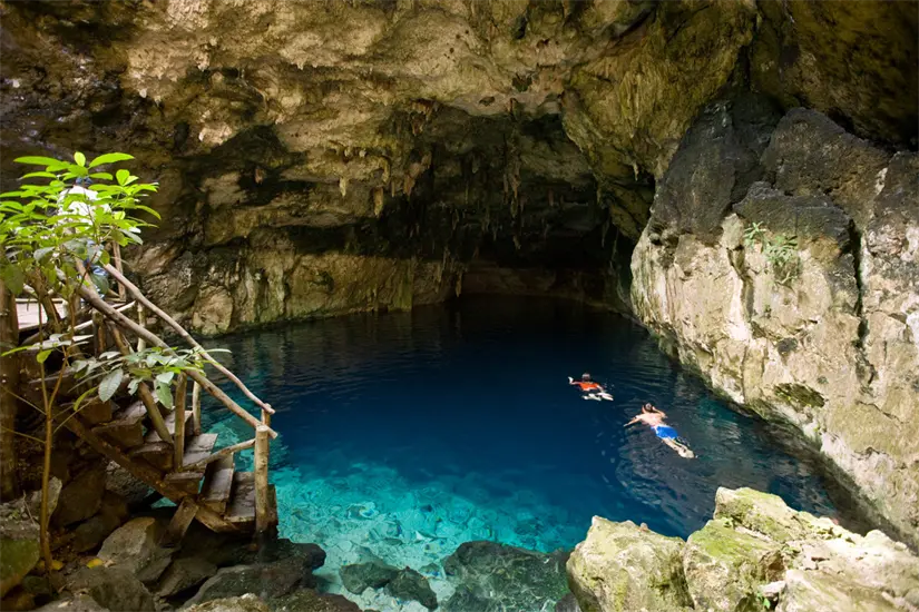 Cenotes de Cuzamá. Foto: Cortesía. Cenotes de Cuzamá. Foto: Cortesía.