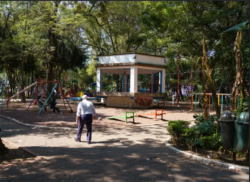 EL parque de la China cuenta con áreas recreativas para que los pequeños disfruten. Foto: cortesía EL parque de la China cuenta con áreas recreativas para que los pequeños disfruten. Foto: cortesía.