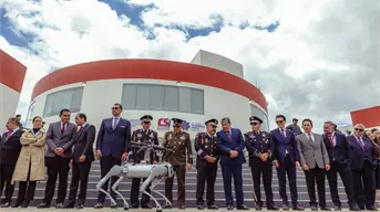Así es el perro robot armado con el que se refuerza la seguridad en Zacatecas