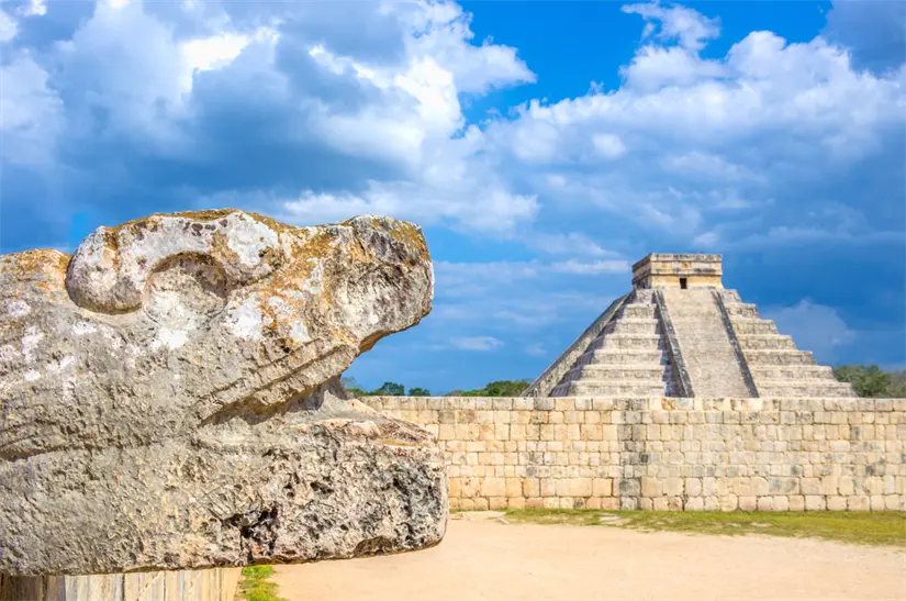 Zona arqueológica de Chichén Itzá en Yucatán. Foto. Cortesía. Zona arqueológica de Chichén Itzá en Yucatán. Foto. Cortesía.