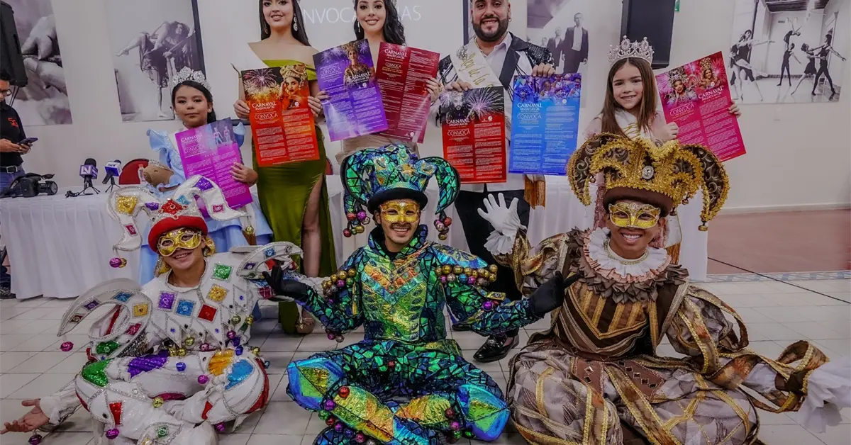 Abiertas las convocatorias para los aspirantes a los reinados del Carnaval Internacional de Mazatlán 2026