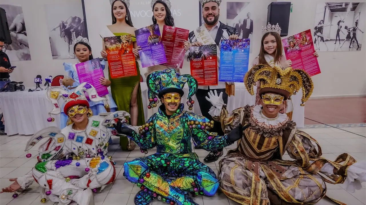 La realeza carnavalera invita a participar en los certámenes para los reinados del Carnaval Internacional de Mazatlán 2026