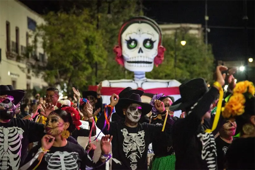 Actividades del Festival de las Calaveras de Aguascalientes. Foto: Cortesía 