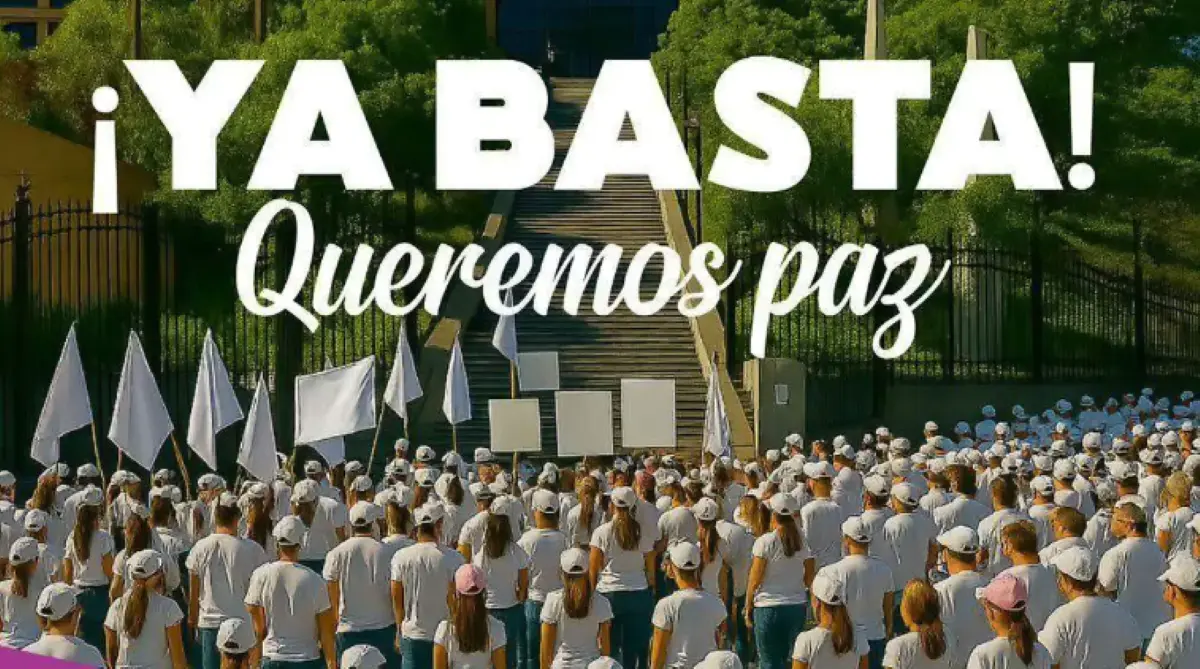 Convocan a Marcha por la paz en Culiacán a un año de crisis de seguridad por narcotráfico. Cortesía Coparmex