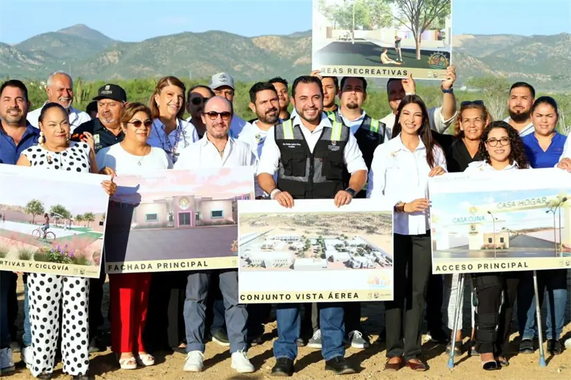 Presentan proyecto para la nueva Casa Cuna y Casa Hogar en Los Cabos. Fotos: Cortesía.