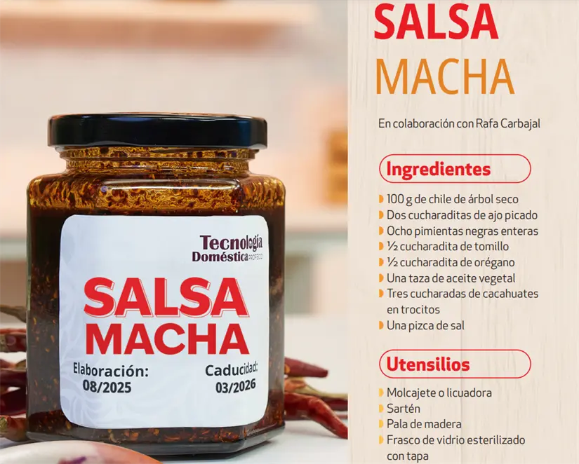 Cómo preparar Salsa Macha Foto: Revista del Consumidor