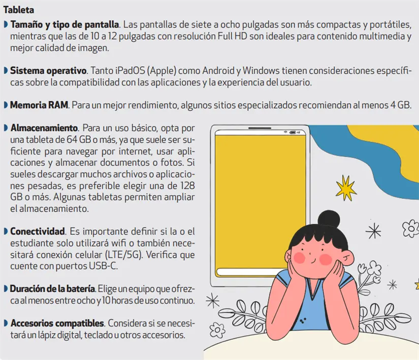 Computadoras portátiles y tabletas Foto: Revista del Consumidor