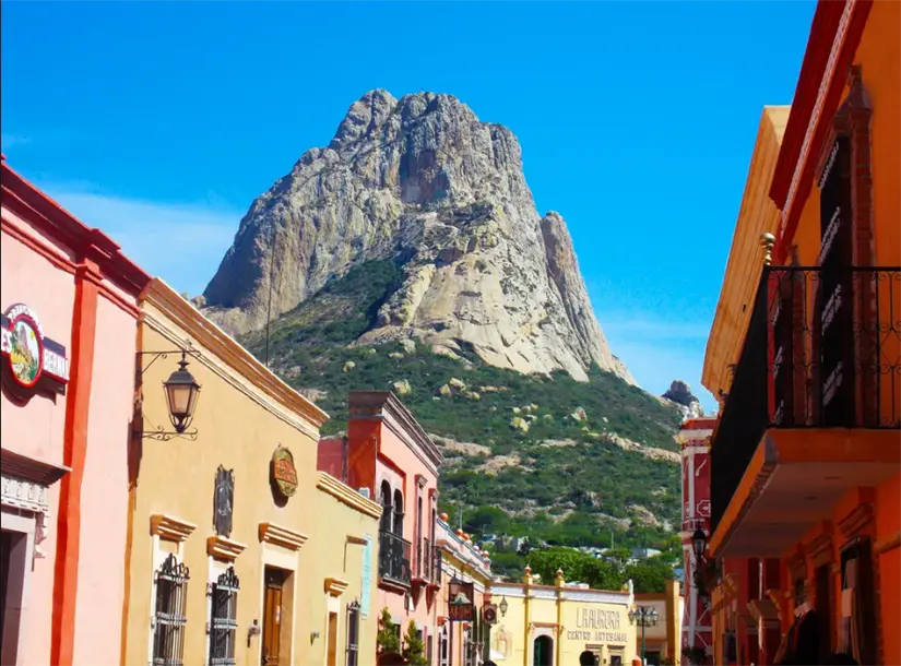 Peña Bernal en el Pueblo Mágico Bernal, Querétaro. Foto: cortesía Peña Bernal en el Pueblo Mágico Bernal, Querétaro. Foto: cortesía.