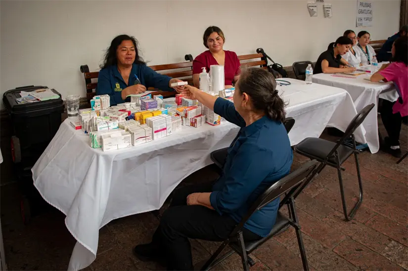 Jornada médica en el Ayuntamiento de Culiacán. Foto: Cortesía.