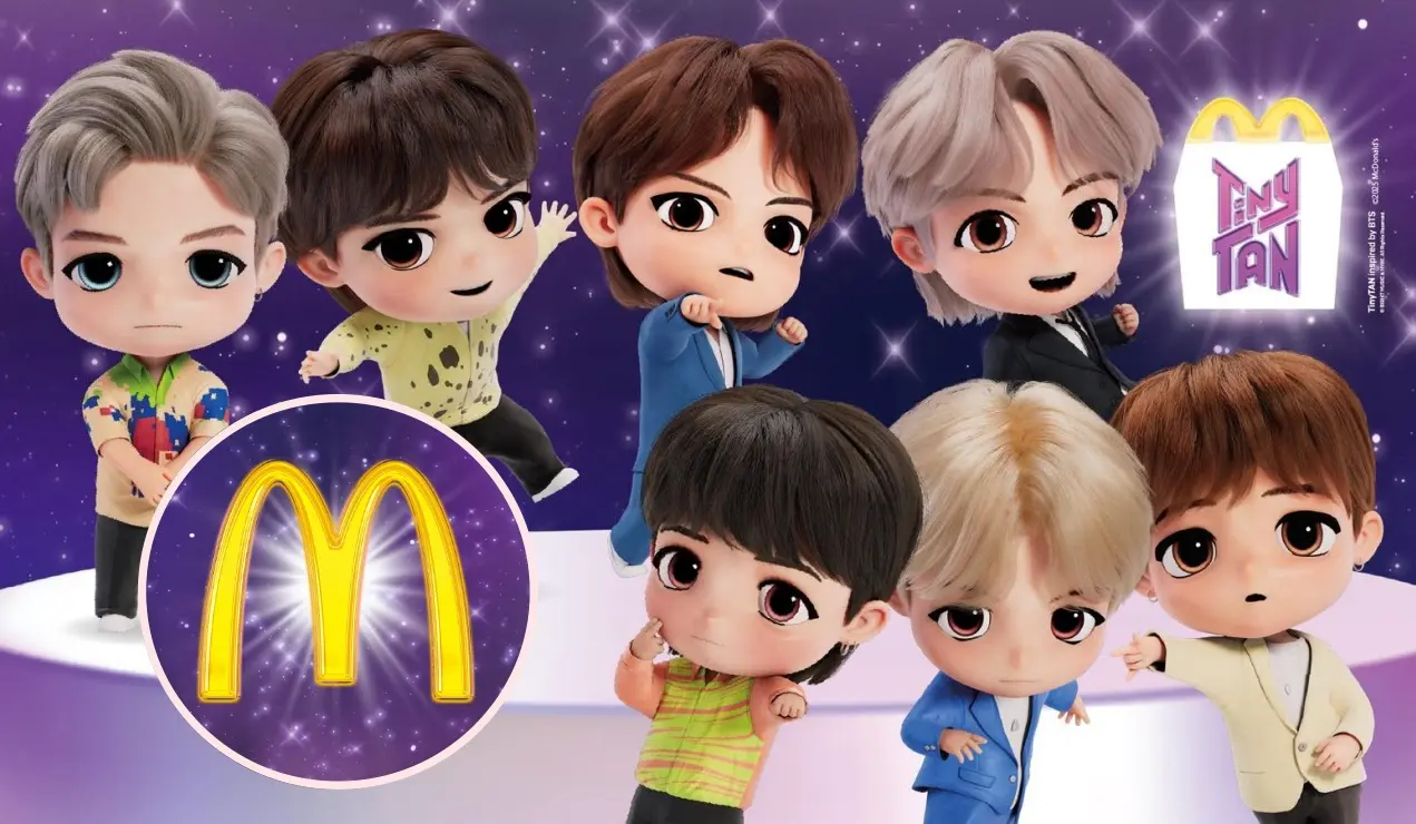 No te quedes sin tu figura de BTS con la Cajita Feliz de McDonalds.