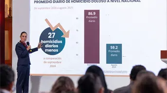 Gobierno reporta reducción histórica de asesinatos en 28 estados