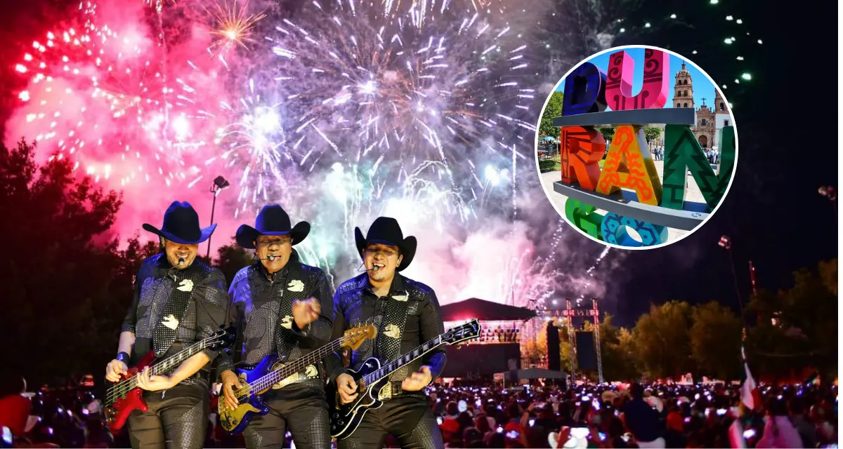 Durango celebrará el Grito de Independencia 2025 con un grupo musical conocido. Foto: Cortesía.