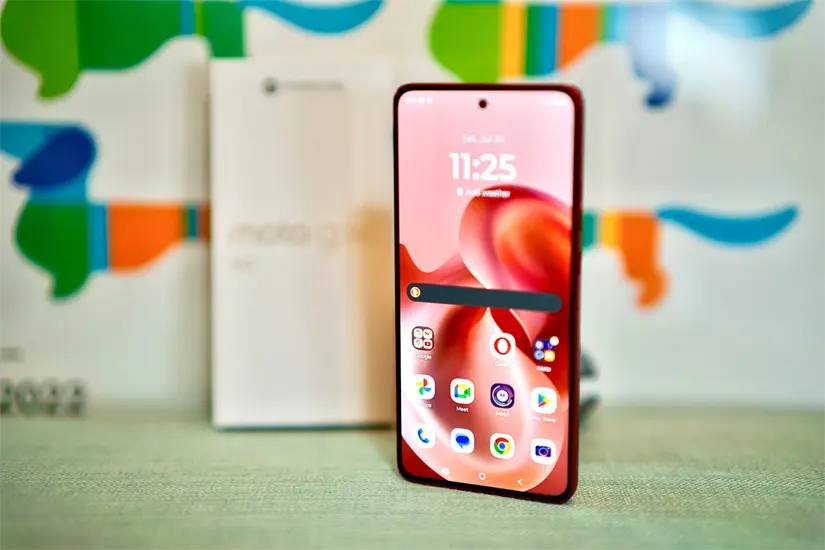 Su pantalla es mejor para exteriores. Foto: Cortesía