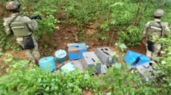 Fuerzas armadas desactivan laboratorios clandestinos en Cosalá, Sinaloa