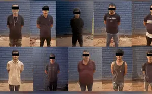 Operativo en Culiacán deja 10 detenidos con armas en Parque Urbivilla, entre ellos un menor de edad