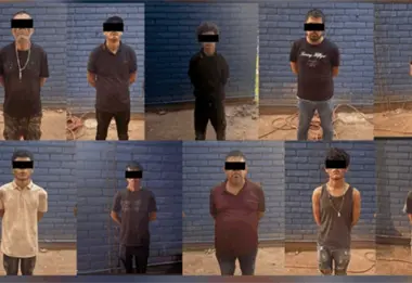 Operativo en Culiacán deja 10 detenidos con armas en Parque Urbivilla, entre ellos un menor de edad