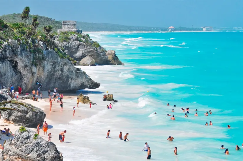 Playa Paraíso en Tulum. Foto: cortesía.