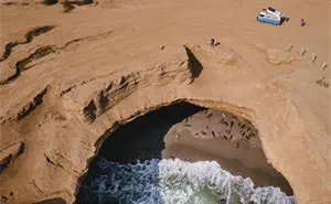 Playas de Baja California con lobos marinos