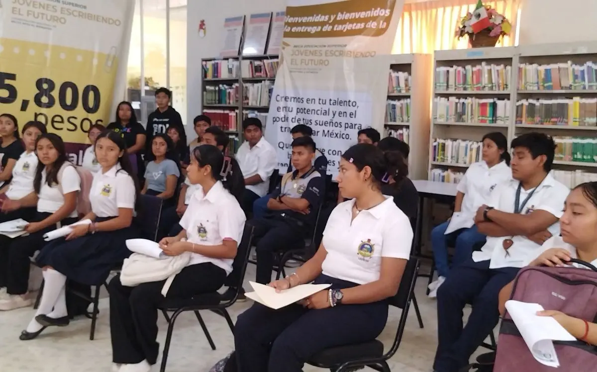 La Beca Jóvenes Escribiendo el Futuro la pueden tramitar universidades seleccionadas de Aguascalientes. Foto: Cortesía