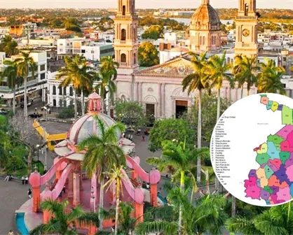 ¿Cuáles son los 43 municipios de Tamaulipas?