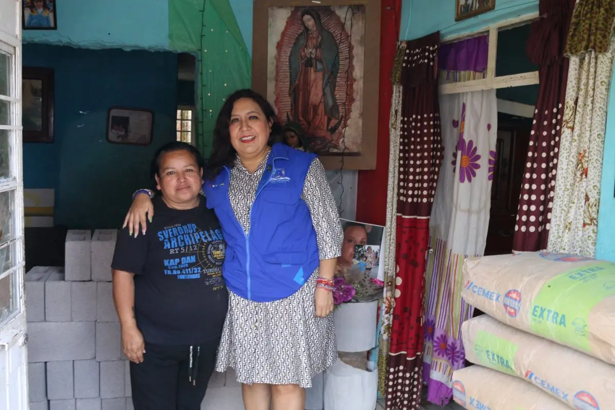Apoyo para el mejoramiento de vivienda en Aguascalientes 2025. Foto: Cortesía