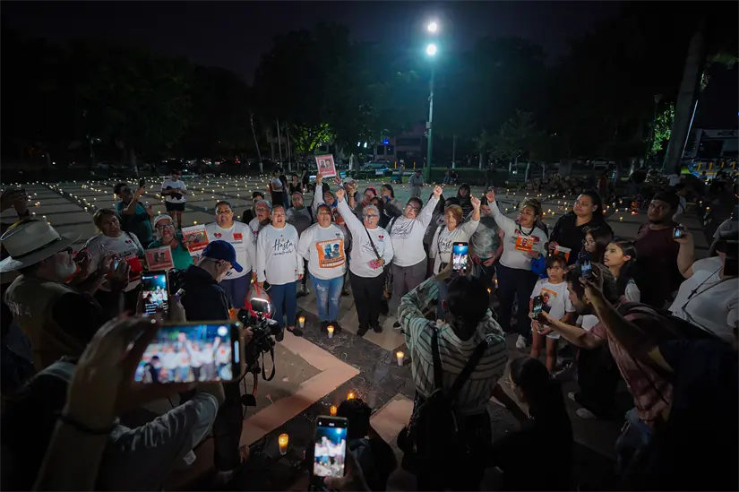 Fue un momento solemne para exigir justicia. Foto: Mesa Reservada