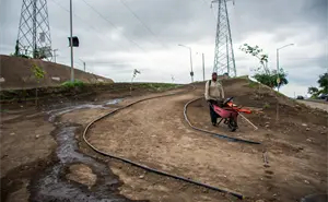 En Culiacán, rehabilitan camellón de la av. Álvaro Obregón Sur