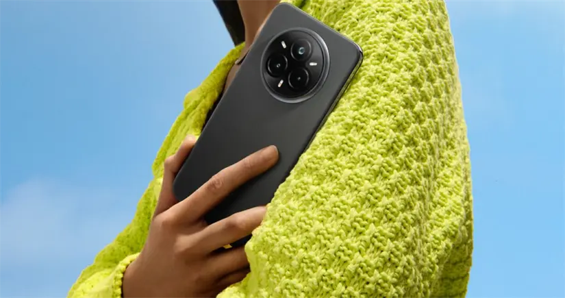 El Realme 14 Pro+ es resistente al agua El Realme 14 Pro+ es resistente al agua. Foto: Cortesía