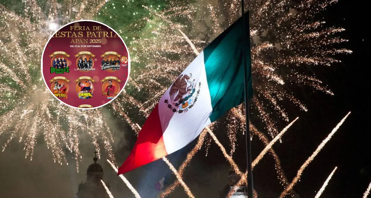 Apan esta listo para vivir la Feria de Fiestas Patrias 2025. Foto: Cortesía.