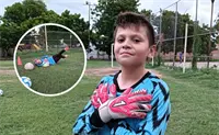 Ian Carlo García: el "Benji Price" de Culiacán que sueña con ser portero del Cruz Azul