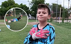 Ian Carlo García: el “Benji Price” de Culiacán que sueña con ser portero del Cruz Azul