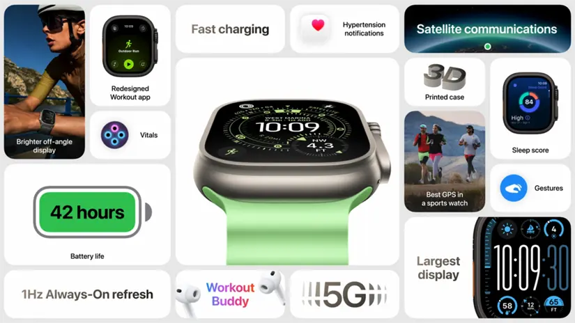 También incorpora el 5G del Apple Watch. Foto: Apple