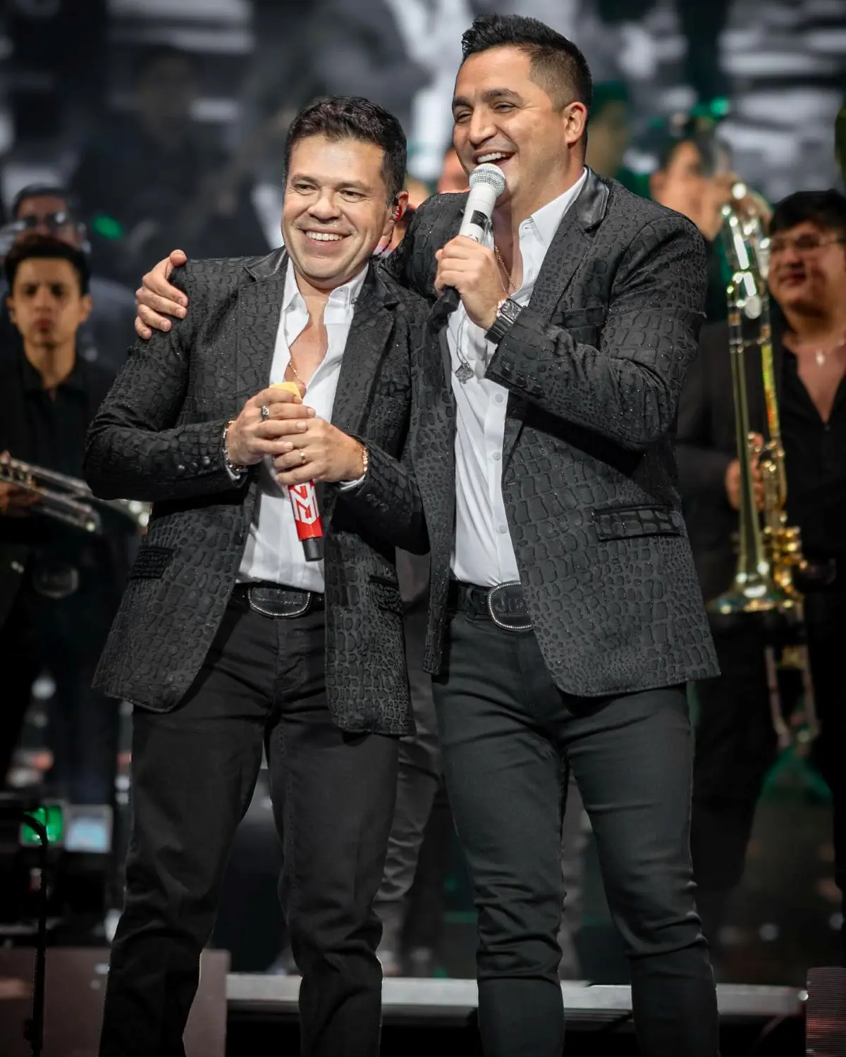 Josi Cuen y Jorge Medina en el Grito de Chihuahua 2025. Foto: Cortesía Josi Cuen y Jorge Medina en el Grito de Chihuahua 2025. Foto: Cortesía
