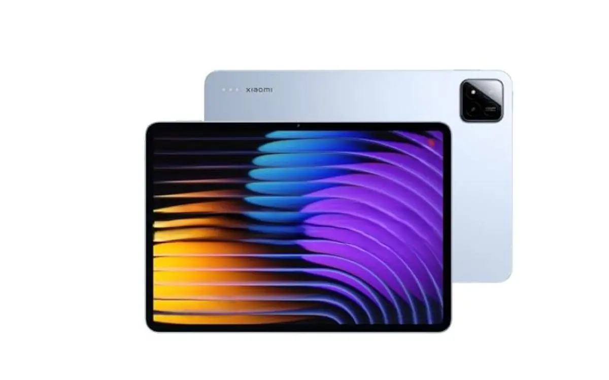 Tablet Xiaomi Pad 7 con cuerpo de aluminio. Foto: Cortesía