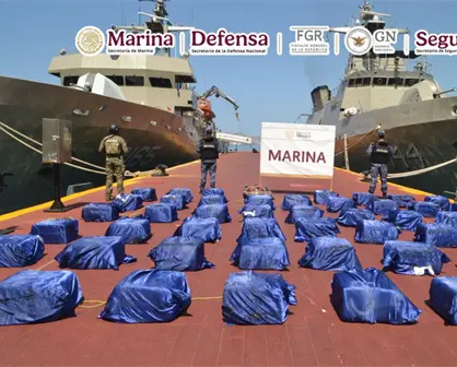 Golpe al narco en Guerrero: Marina asegura 1.6 toneladas de cocaína en costas de Acapulco