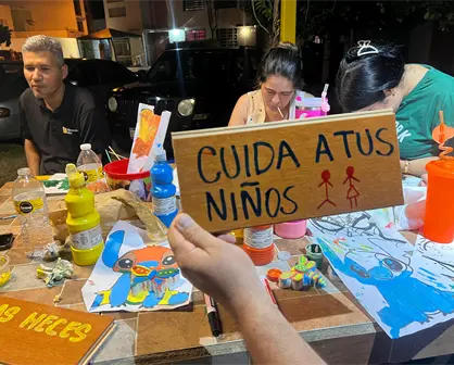 Creatividad que florece en verano: Niñez y arte dan vida a los parques del sector Los Ángeles
