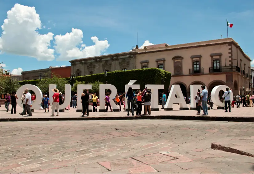 Plaza de Armas en Querétaro. Foto: cortesía.