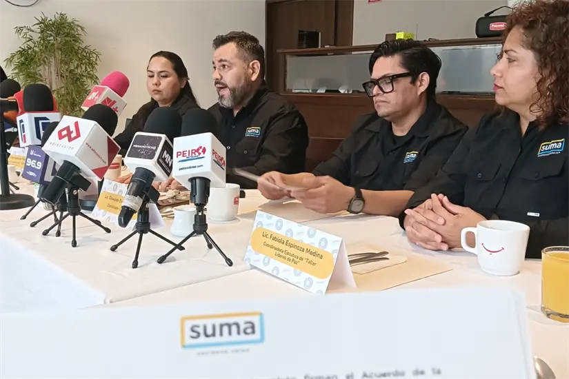 Entre las metas, SUMA tiene proyectado formar a 1,140 jóvenes líderes de paz en el ciclo 2025-2026.