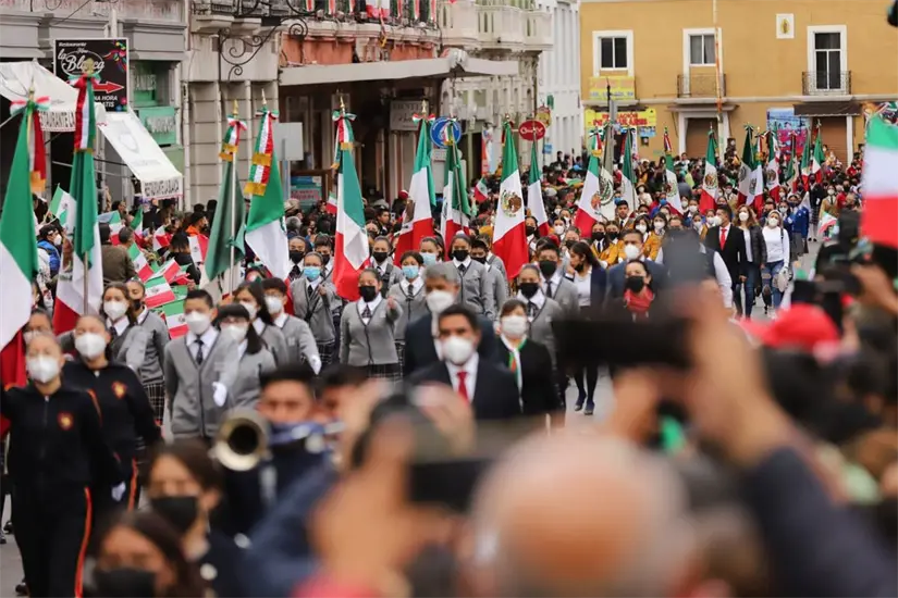 Informate acerca de las calles y avenidas que estarán cerradas tras el desfile del 16 de septiembre en Pachuca, Hidalgo. Foto: Cortesía. Informate acerca de las calles y avenidas que estarán cerradas tras el desfile del 16 de septiembre en Pachuca, Hidalgo. Foto: Cortesía.