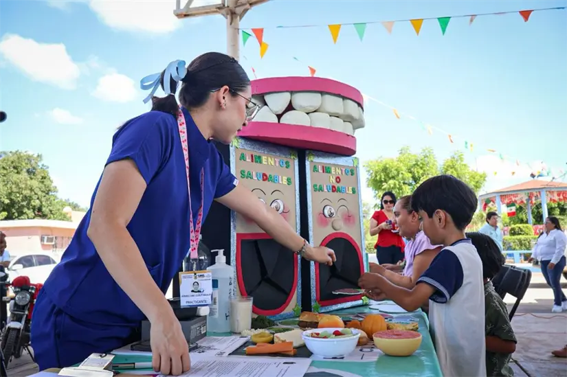 Niñas y niños también reciben atención por parte de DIF. Foto: Cortesía.